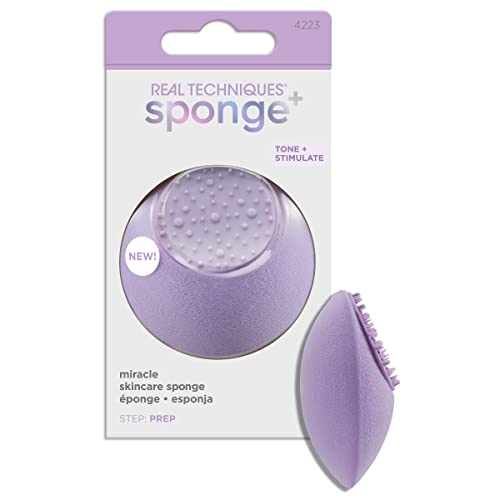 Miracle Skin Sponge: Esponja Multifuncional Con Colágeno Real Techniques
