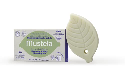 Mustela Shampoo E Detergente Solido, 75G