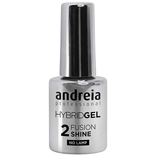 Andreia Professional Hybrid Gel Nail Polish – 2 Fasi E Nessuna Lampada Necessaria Lunga Durata E Facile Rimozione – Fusion Shine