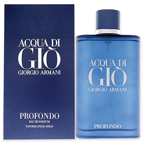 Giorgio Armani Acqua Di Gio Profondo Eau De Parfum, 200 Millilitri