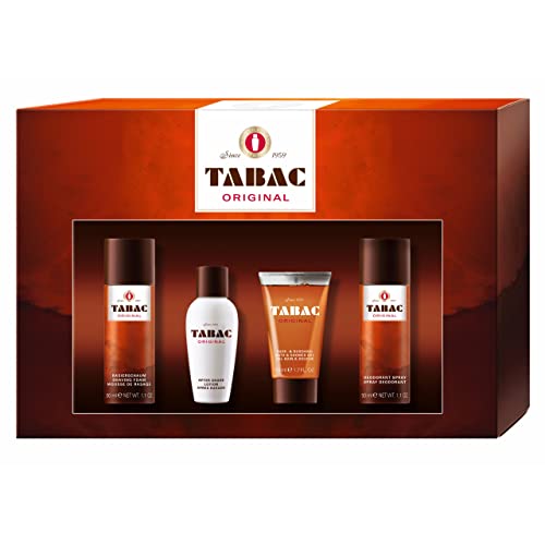Mäurer Wirtz Tabac Original Gift Set 50Ml Aftershave Lotion + 50Ml Bath Shower Gel + 50Ml Deodorant Spray + 50Ml Shaving Foam