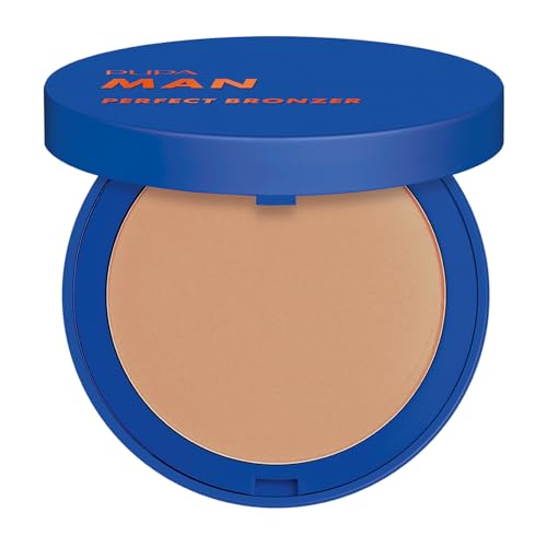 Pupa Man Perfect Bronzer 001 Polvere Perfezionatrice Viso Naturalmente Abbronzato E Levigato G.6,5