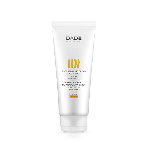 Laboratorios Babé - Crema Para Pies Reparadora Urea 10% 100 Ml, Reparación Intensiva, Para Pies Agrietados, Pies Cansados, Pies Diabéticos, Confort In