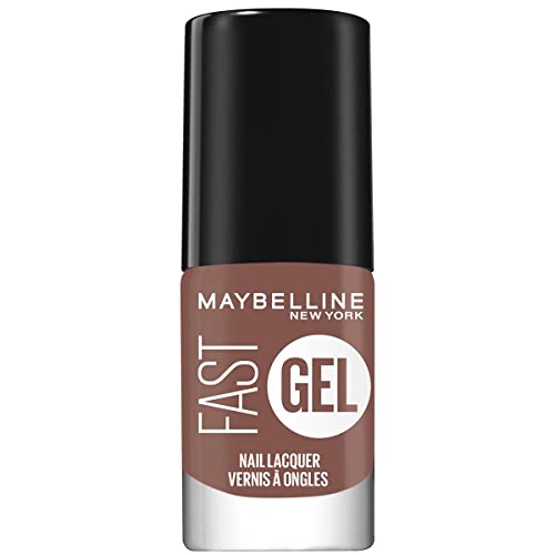 Maybelline New York Smalto Unghie Fast Gel, Smalto Ad Asciugatura Rapida Effetto Gel Lucido, Tenuta Fino A 10 Giorni (Con Utilizzo Di Top Coat), Formu