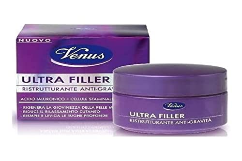 Venus Ultra Filler Ristrutturante Anti-Gravità Con Acido Ialuronico E Cellule Staminali Vegetali, 50 Ml