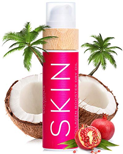 Cocosolis Olio Corpo E Viso Antirughe Booster Di Collagene - Crema Viso E Corpo Con Cinorrodo, Bio Oil E Vitamina E – Affina E Riduce Le Rughe (110 Ml