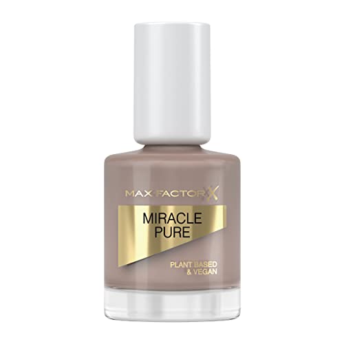 Max Factor Smalto Unghie Miracle Pure Nail Colour, Smalto 100% Vegano, Con Formula Traspirante, Asciuga Velocemente, Formato 12 Ml, Colore 812 Spiced