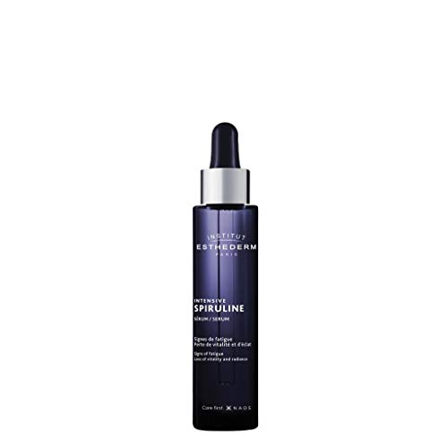 Institut Esthederm - Siero Intensive Alla Spirulina - Booster Luminosità Viso - Contro Segni Di Stanchezza, Perdita Di Vitalità E Luminosità - Flacone