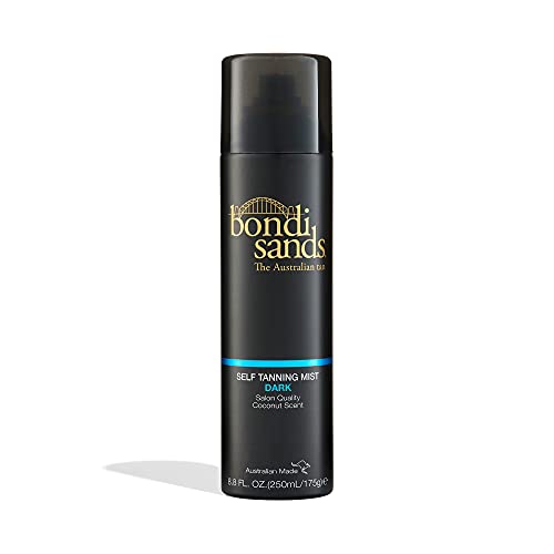 Bondi Sands - Self Tanning Mist Dark - Spray Autoabbronzante Per Un'Abbronzatura Naturale Senza Sole, 250 Ml