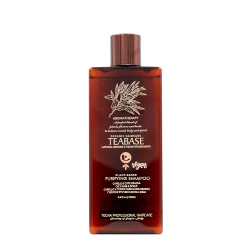 Tecna Teabase Aromatherapy Purifying Shampoo 250Ml - Shampoo Per Capelli E Cute Grassa