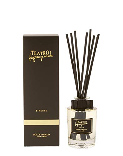 Teatro Fragranze Uniche - Dolce Vaniglia Diffusore 100 Ml + Bastoncini New