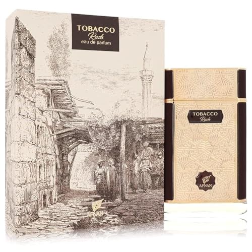 Afnan Tobacco Rush Afnan Profumi, Eau De Parfum Spray, 2,7 Once