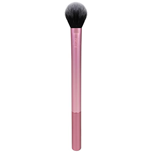 Real Techniques Pennello Da Trucco , Per Fissare Cipria, In Polvere Sciolta E In Polvere Pressata, Pennello Da Trucco Per Il Viso, 402 Pennelli 1 Pezz