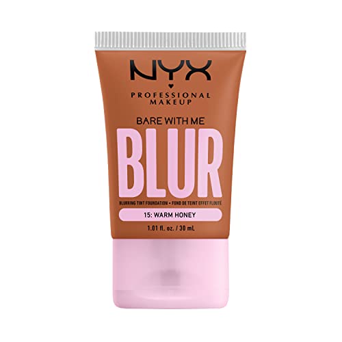 Nyx Professional Makeup Fondotinta Effetto Blur, Con Coprenza Media, Finish Matte, Con Niacinamide, Matcha E Glicerina, Fino A 12 Ore D'Idratazione, B