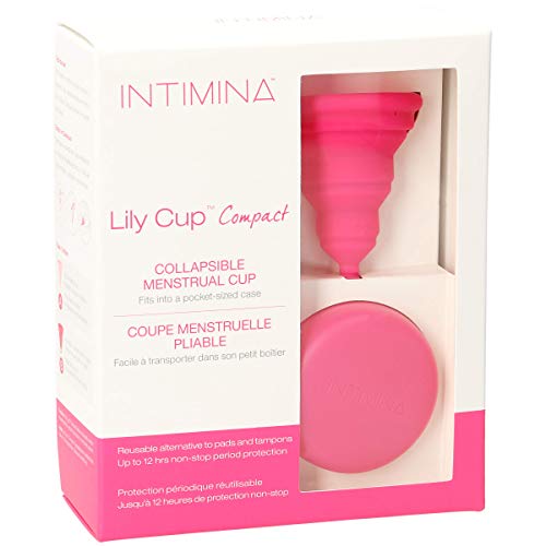 Intimina Lily Cup Compact Misura B - Coppetta Mestruale Ripiegabile Con Flat-Fold Per Proteggerti Ovunque