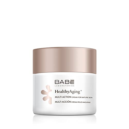 Laboratorios Babé - Multi Acción Crema Para Piel Madura | Healthyaging+ | Facial Hidratante 50 Ml | Antiarrugas | Nutritiva | Hidratación Profunda | A