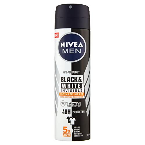 Nivea Deodorante Men Black&White Invisible Ultimate Protection Spray - 125 G