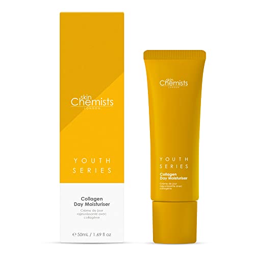 Skin Chemists Collagen Crema Da Giorno | Con Collageneer 1%, Collasurge 1% | 50Ml