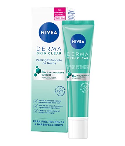 Derma Salicylic & Glycolic Acid Night Exfoliating Peeling 40 Ml