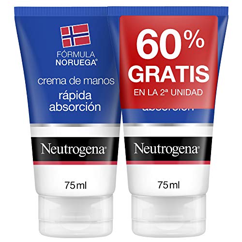 Neutrogena – Crema Da Mani Rapido Assorbimento – 2 X 75 Ml