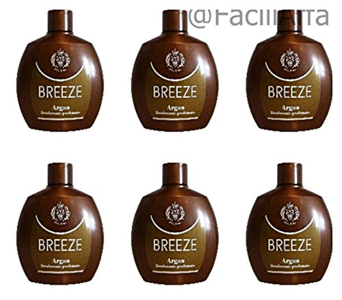 6 Deodoranti Breeze Squeeze Argan Deodorante Profumo Per Il Corpo
