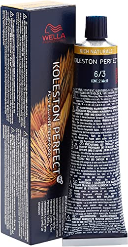 Wella Koleston Perfect Per Capelli Colore Rich Naturals 6/3, 60 Ml
