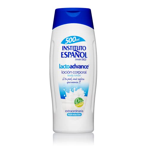Instituto Español Loción Corporal Hidratante Lactoadvance Leche Y Proteinas - Sin Lactosa - 500 Ml