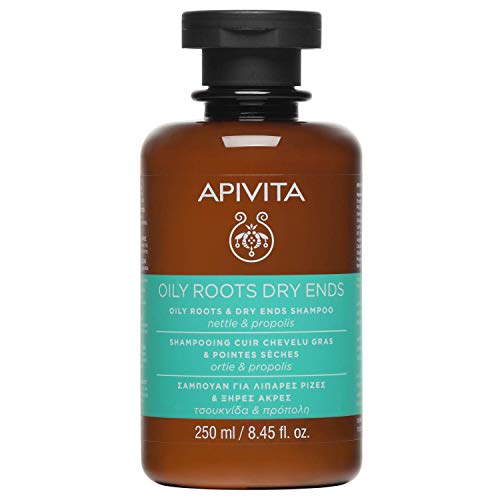 Apivita Oily Roots & Dry Ends Shampoo With Nettle & Propoli, 250 Ml