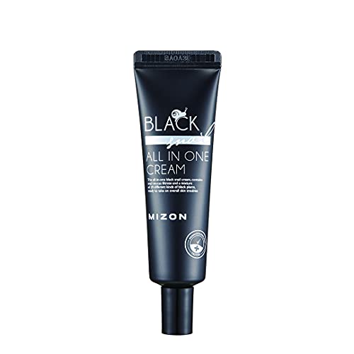 [Mizon] Crema Alla Bava Di Lumaca Nera (35Ml) Crema Premium; Trattamento Anti-Invecchiamento; Cosmetico Coreano Con Estratti Di Piante E Mucina Di Lum