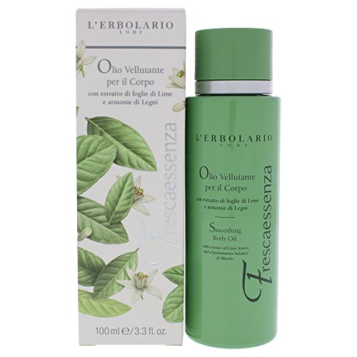 L 'Erbolario Fresca Essenza Setosa Olio Per Il Corpo, 1Er Pack (1 X 100 Ml)