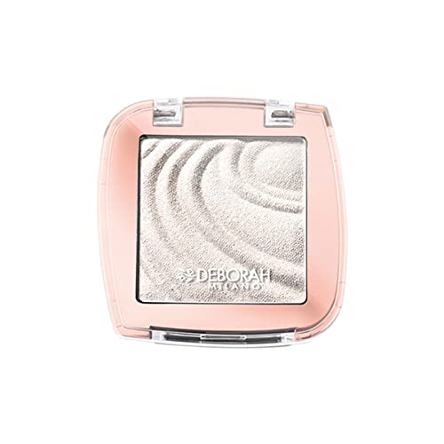 Deborah Milano - Ombretto Occhi Color Lovers, Colore: Shimmery White N.1, Intenso E Superpigmentato