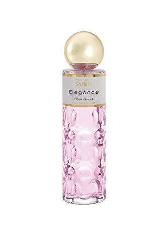 Parfums Saphir Elegance Eau De Parfum Con Vaporizzatore Da Donna, 200 Ml