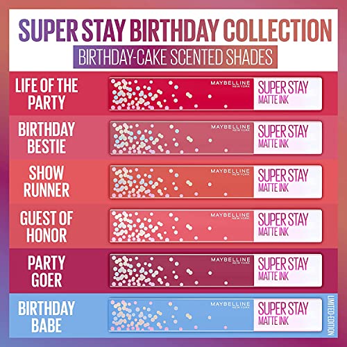 Superstay Matte Ink Birthday Edition Birthday Bestle 5 Ml