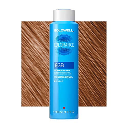 8Gb Biondo Beige Sahara Chiaro Goldwell Colorance Warm Blondes Can 120Ml