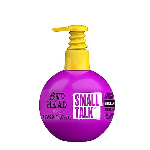 Tigi Bed Head Small Talk Crema Ispessimente Per Capelli Fini, 125 Ml