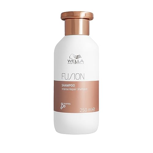 Wella Professionals Fusion Shampoo, Ottimo Trio Wella Con Balsamo Capelli E Maschera Capelli, Shampoo Professionale Capelli Con Aloe Vera 250 Ml