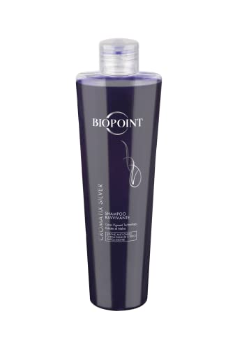 Biopoint Cromatix Silver Shampoo Ravvivante Antigiallo – Deterge Dolcemente, Ravviva I Riflessi Ed Esalta La Luminosità Dei Capelli Bianchi, Grigi E B