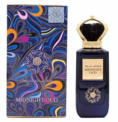 Midnight Oud Di Ard Al Zaafaran Fragrance Bergamotto Edp Spray Profumo Halal 100 Ml