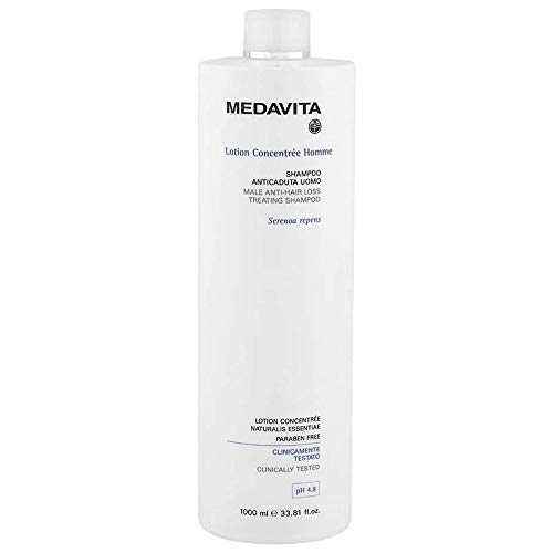 Medavita, Lotion Concentrée Homme, Shampoo Anticaduta Uomo, Ph 4.8, 1000 Ml