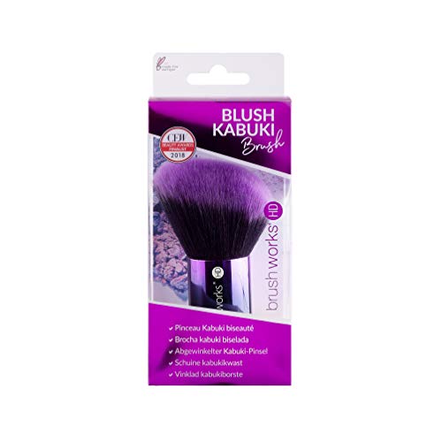 Brushworks Hd Pennello Kabuki Per Blush