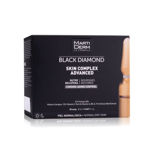 Martiderm Black Giornomond Intensive Anti-Wrinkle Ampoules, 30 Pezzi - 2 Ml