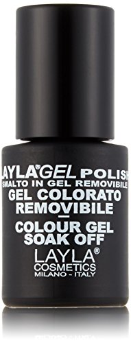 Layla Cosmetics, Smalto Colorato In Gel, Light White Pearl, 10 Ml