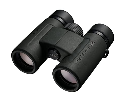 Nikon Bincolo Prostaff P3 8X30 Compatto, Leggero E Resistente, Impermeabile, Perfetto Per Hobbisti Ed Esploratori Occasionali, Nero