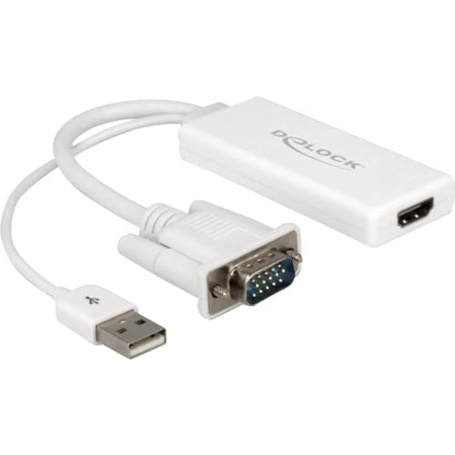 Delock Adattatore Da Vga A Hdmi Con Audio