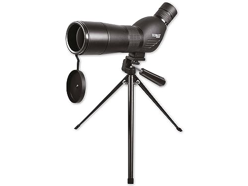 Technaxx Cannocchiale 20-60 X 60 Con Treppiedi Incluso Tx-180 Per L´Osservazione Degli Uccelli, Tiro Al Bersaglio – Prisma Bk7, Apertura 60 Mm Per Imm