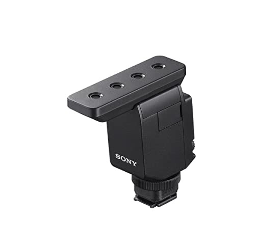 Sony Microfono Shotgun Ecm-B10 (Compatto, Wireless E Senza Batteria), Nero