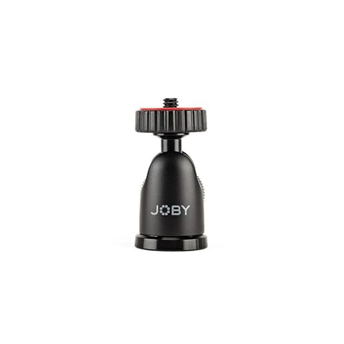 Joby Testa A Sfera 1K, Testa A Sfera Compatta Per Fotocamere Compatte Avanzate E Csc/Mirrorless, Portata Max 1 Kg, Jb01512-Bww