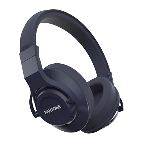 Celly, Cuffie Wireless Linea Pantone, Tecnologia Bluetooth 5.0 Con Cancellazione Attiva Dei Rumori Di Sottofondo, Padiglioni Imbottiti E Archetto Rego