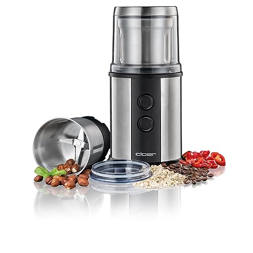 Cloer Cloe Kaffeemühle 7419 Inox/Bl