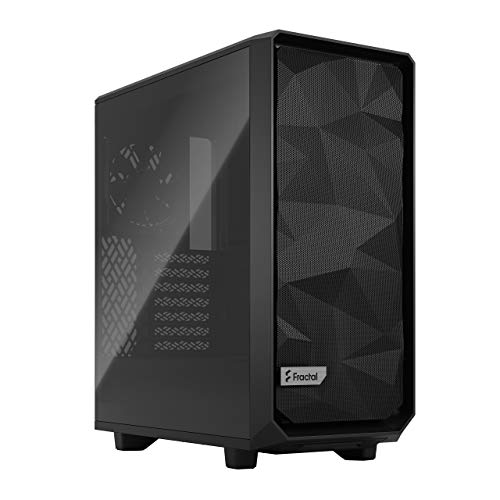 Fractal Design Meshify 2 Compact Black Tg Light Tint Midi Tower Case Gaming Case